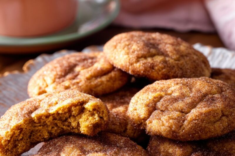 Pumpkin Snickerdoodles Recipe