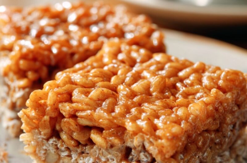 Pumpkin Spice Cereal Treats Recipe