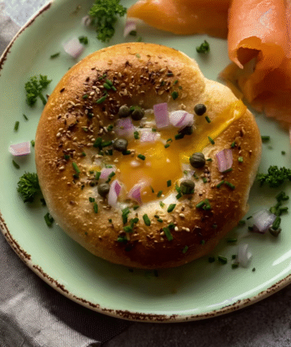 Pioneer Woman Bagel Egg In A Hole Recipe