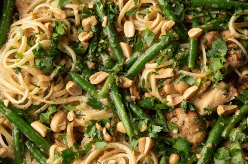 Pioneer Woman Peanut Chicken Pasta Recipe