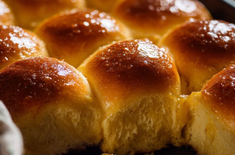 Pumpkin Dinner Rolls Recipe