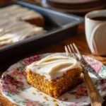 Pumpkin Sheet Cake With Cream Cheese Frosting Recipe