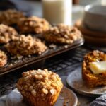 Pumpkin Muffins with Oats and Chocolate Streusel Recipe