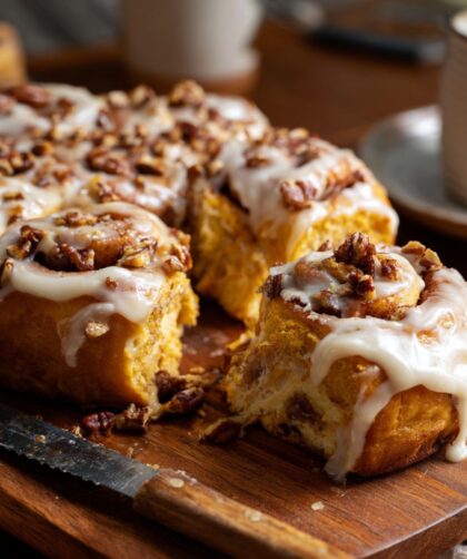 Pumpkin Spice Cinnamon Rolls Recipe