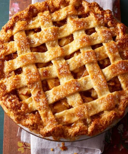 Apple-Pear Lattice Pie Recipe