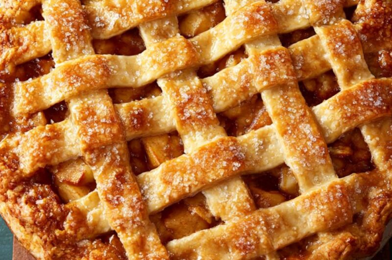 Apple-Pear Lattice Pie Recipe