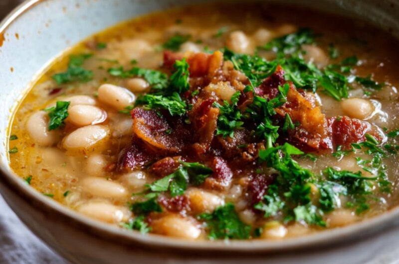 Bean with Bacon Soup Recipe