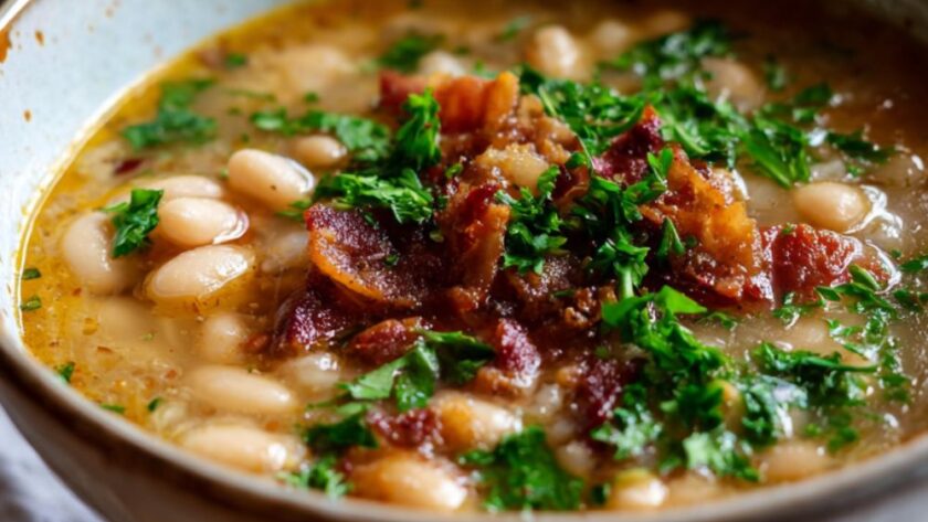 Bean with Bacon Soup Recipe
