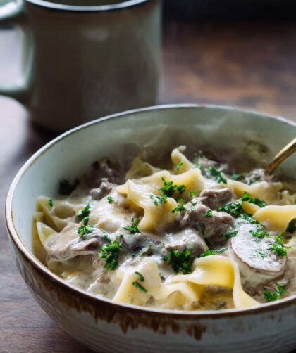 Beef Stroganoff Soup Recipe