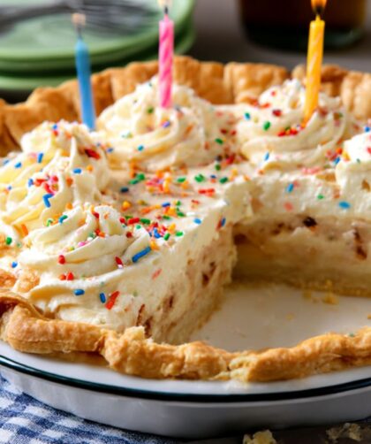 Birthday Cake Pie Recipe