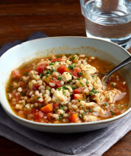 Chicken Barley Stew Recipe