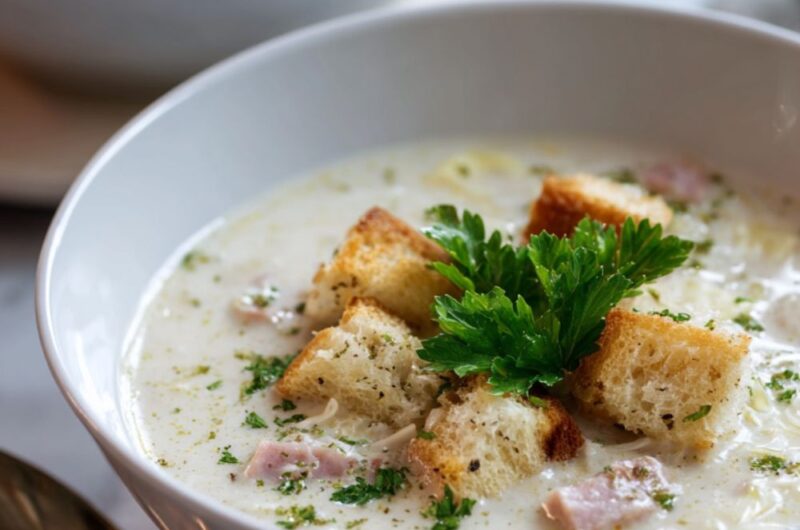 Chicken Cordon Bleu Soup Recipe