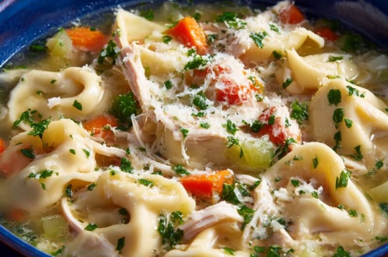 Chicken Tortellini Soup Recipe