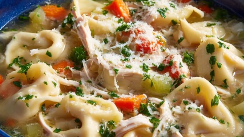 Chicken Tortellini Soup Recipe