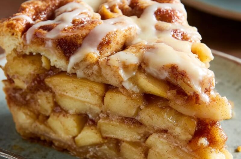 Cinnamon Roll Apple Pie Recipe