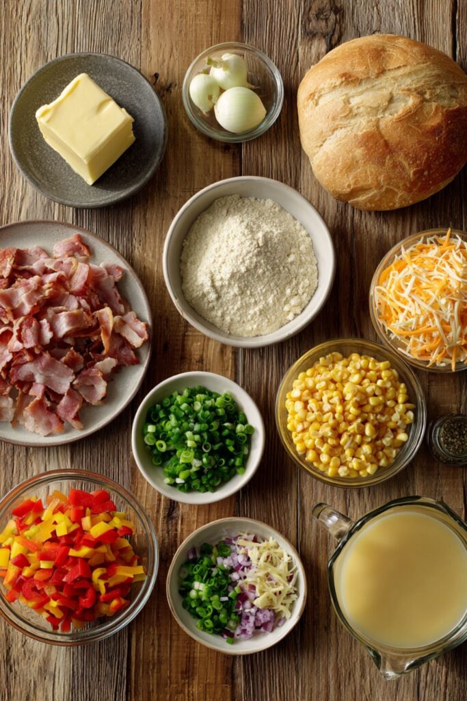 Corn & Cheese Chowder Recipe