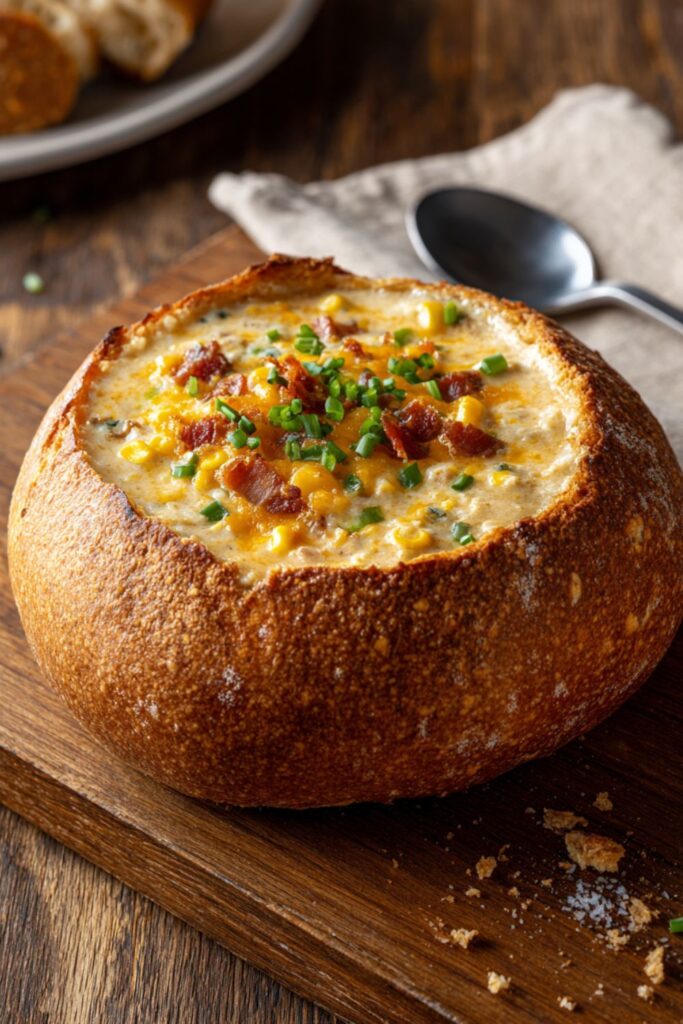 Corn & Cheese Chowder Recipe