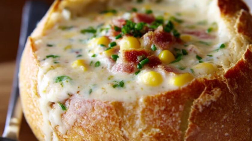 Corn & Cheese Chowder Recipe