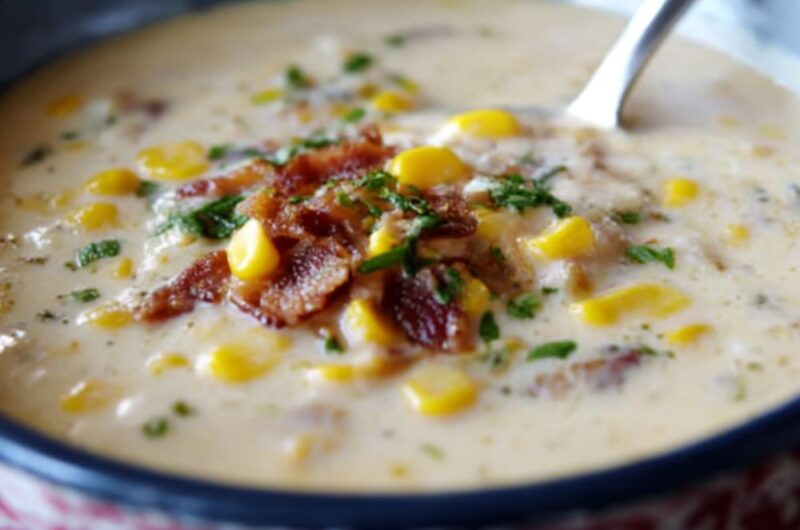 Corn Chowder with Chilies Recipe