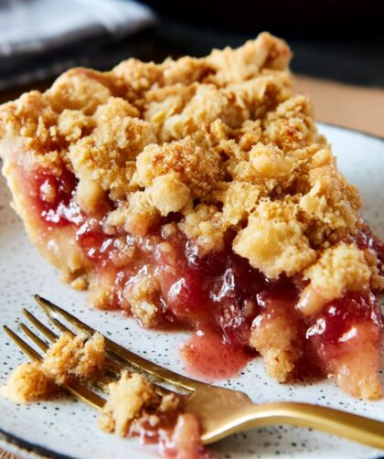 Cranberry Apple Crumb Pie Recipe