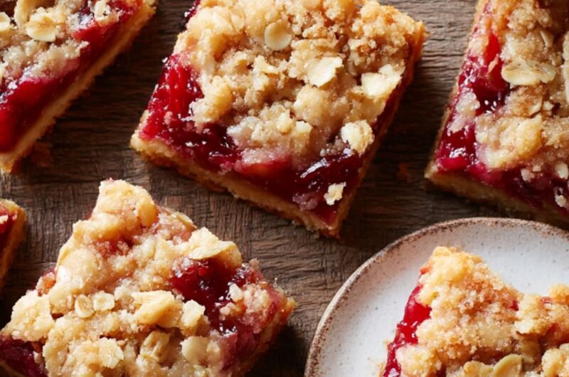 Cranberry Streusel Bars Recipe