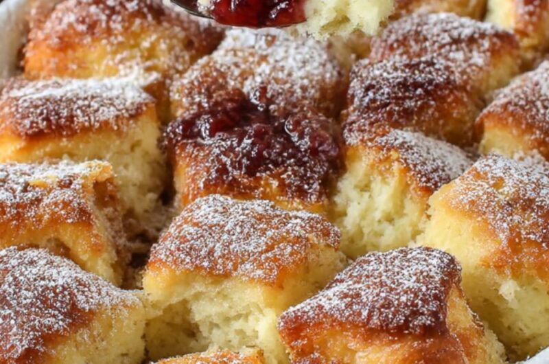 Doughnut Bread Pudding Recipe