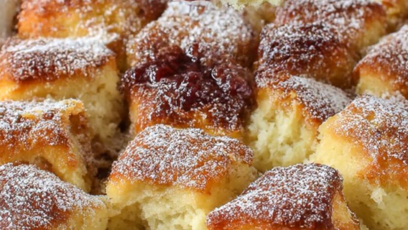 Doughnut Bread Pudding Recipe