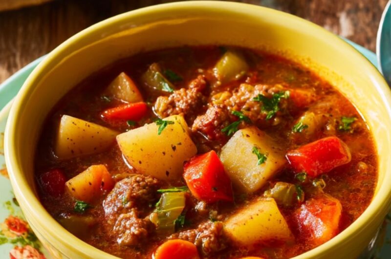 Hamburger Soup Recipe