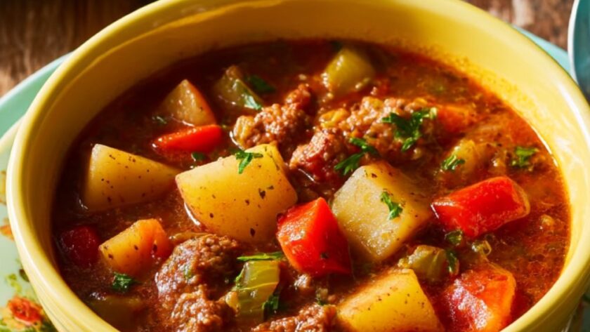 Hamburger Soup Recipe