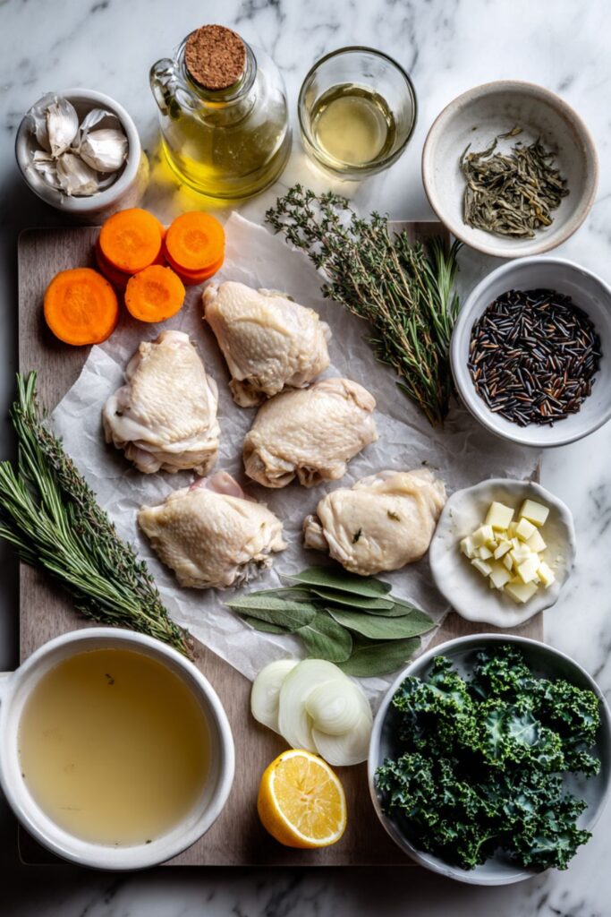 Instant Pot Creamy Chicken and Wild Rice Soup Recipe