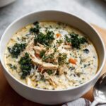 Instant Pot Creamy Chicken and Wild Rice Soup Recipe