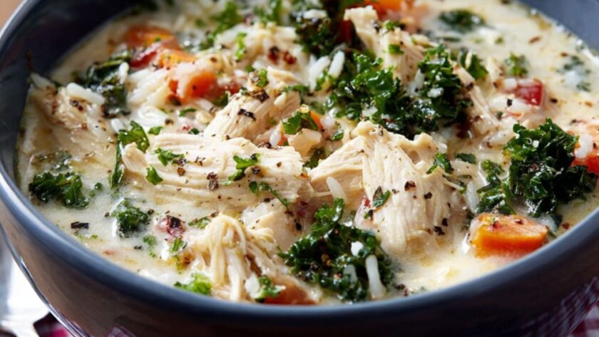 Instant Pot Creamy Chicken and Wild Rice Soup Recipe