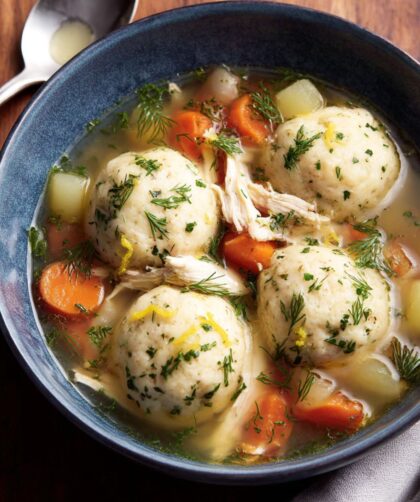 Jake Cohen's Roasted Chicken Matzo Ball Soup Recipe