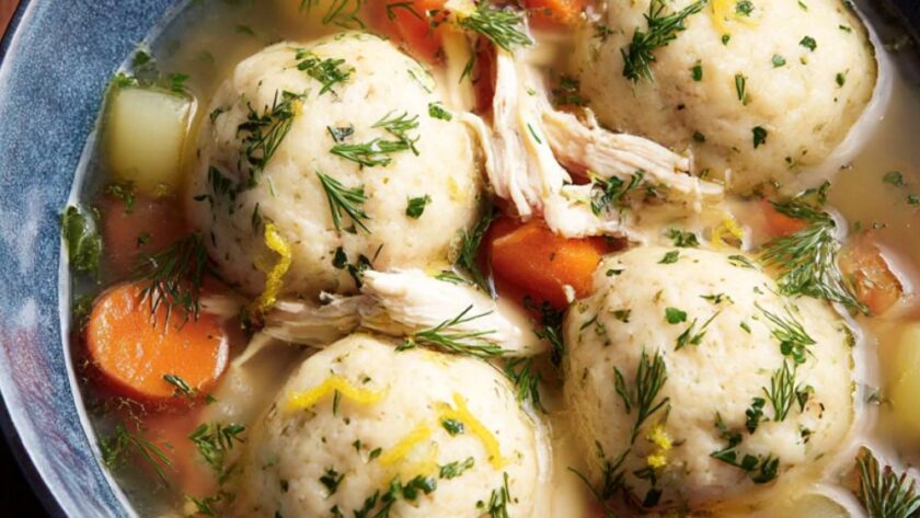 Jake Cohen's Roasted Chicken Matzo Ball Soup Recipe