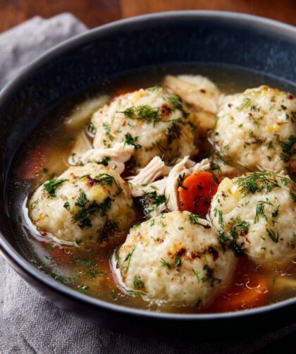 Jake Cohen's Roasted Chicken Matzo Ball Soup Recipe
