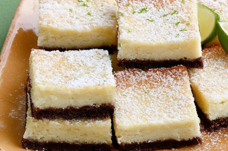 Key Lime Pie Cheesecake Bars Recipe