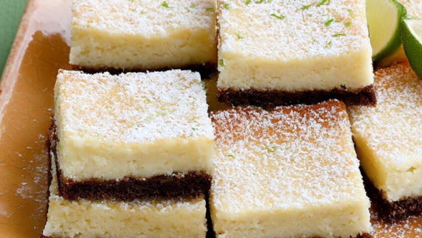 Key Lime Pie Cheesecake Bars Recipe