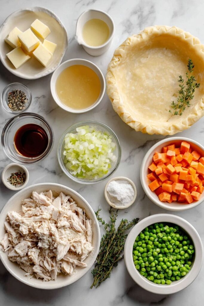 Leftover Turkey Pot Pie Recipe