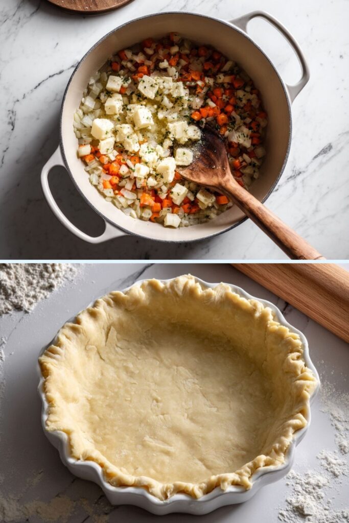 Leftover Turkey Pot Pie Recipe