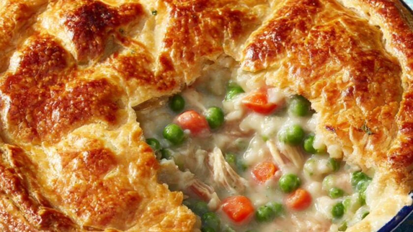 Leftover Turkey Pot Pie Recipe