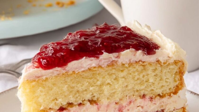 Lemon Raspberry Cake Recipe