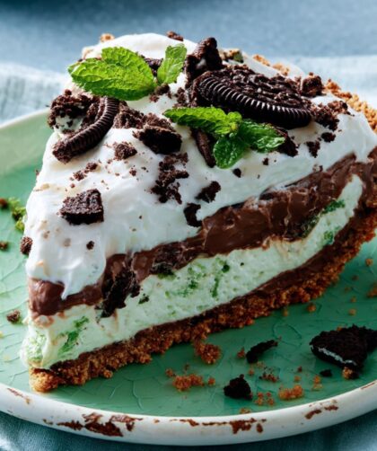 Mint Chocolate Cookie Ice Cream Pie Recipe