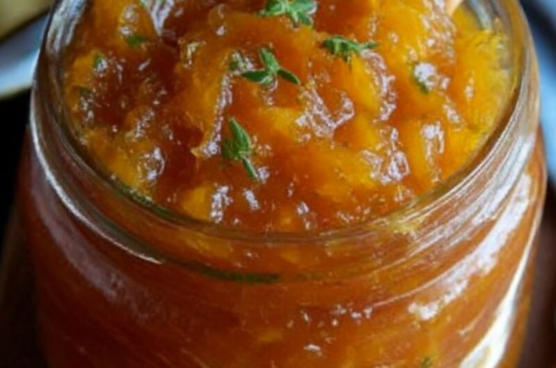 Orange Thyme Jam Recipe