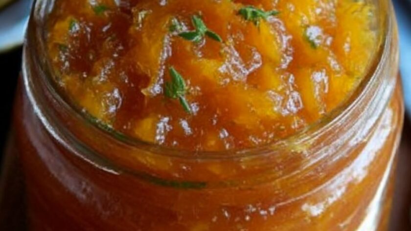 Orange Thyme Jam Recipe