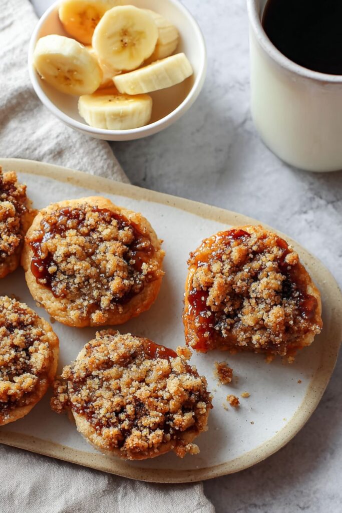 PB&J Streusel Muffins Recipe