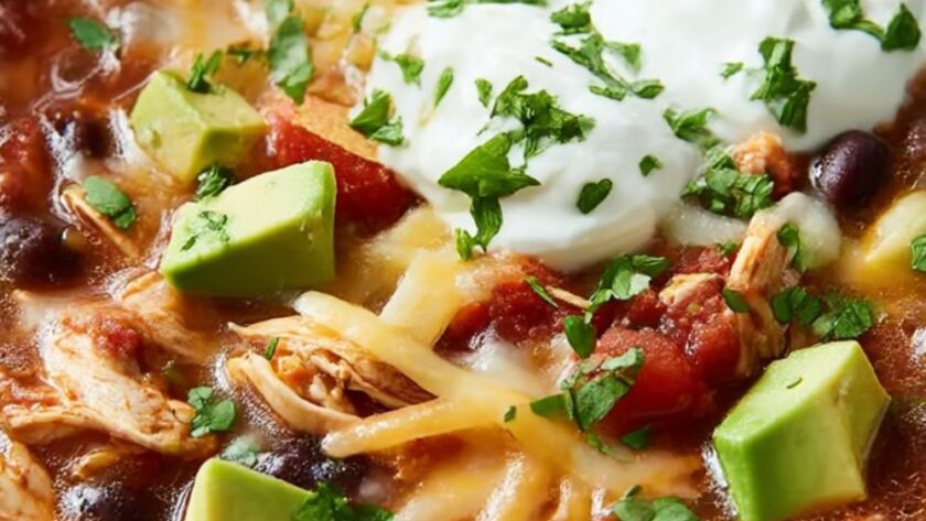 Pioneer Woman Slow Cooker Chicken Tortilla Soup Recipe
