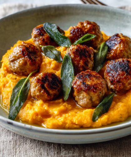 Pork, Apple, and Sage Meatballs Recipe