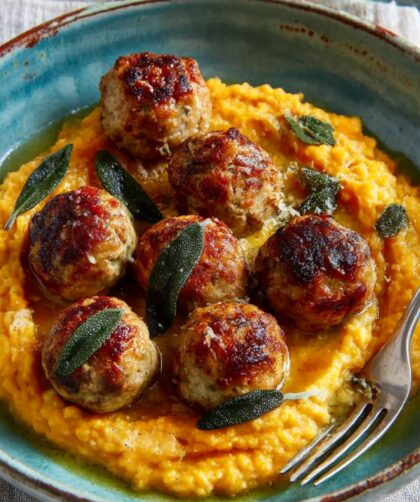 Pork, Apple, and Sage Meatballs Recipe