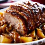Pork Roast with Apples and Onions Recipe