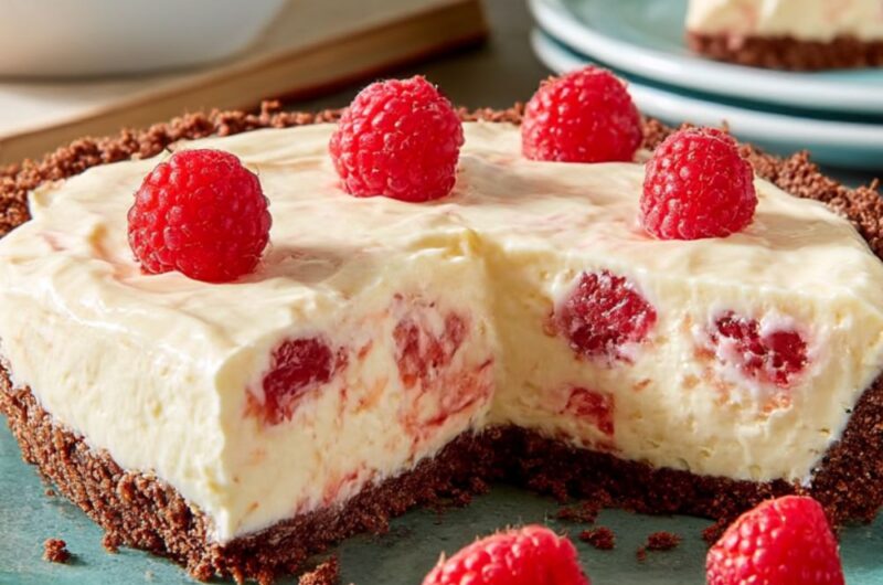 Raspberry Cream Pie Recipe
